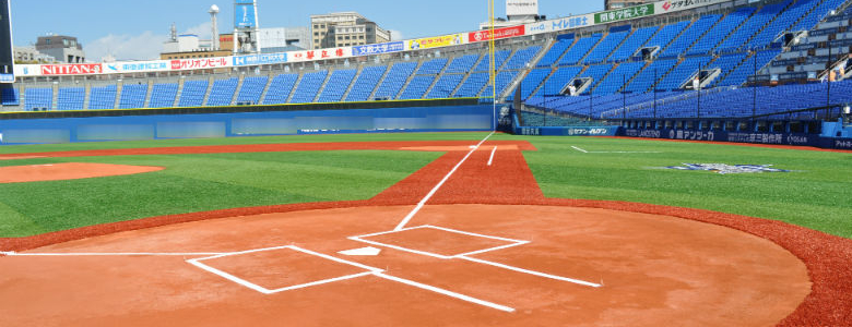 写真：野球のスタジアム