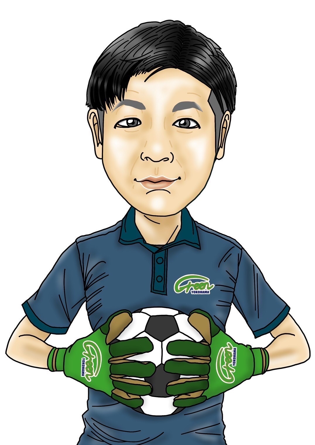 イラスト：外商部　野付の似顔絵